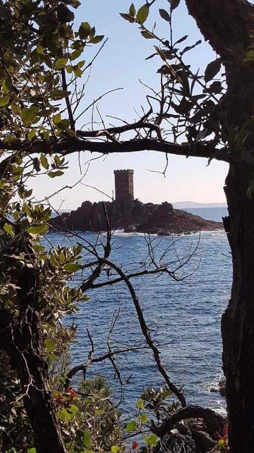 Saint Raphael, Cap Esterel Le Hameau. Vue Mer Kültér fotó